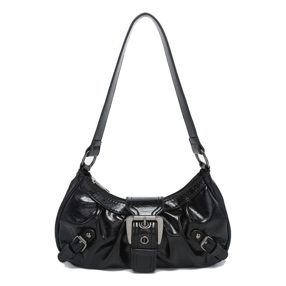 Y2K Purse Shoulder Bag Top Handle Handbag Small Punk Hobo Clutch :3 - Picture 1 of 7
